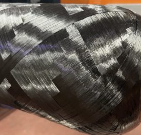 Filament Winding, Towpreg Deposit on a Type IV Tank